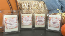 Load image into Gallery viewer, Handmade Hand Poured Soy Wax Melts Fall Fragrances