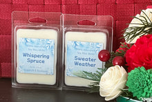 Load image into Gallery viewer, Handmade Hand Poured Soy Wax Melts Winter Fragrances